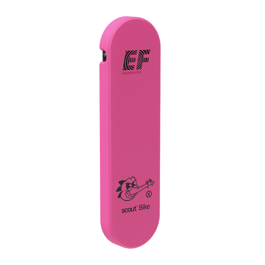 Fietsalarm en Tracker KNOG SCOUT Limited Edition E.F. Pro Cycling Pink