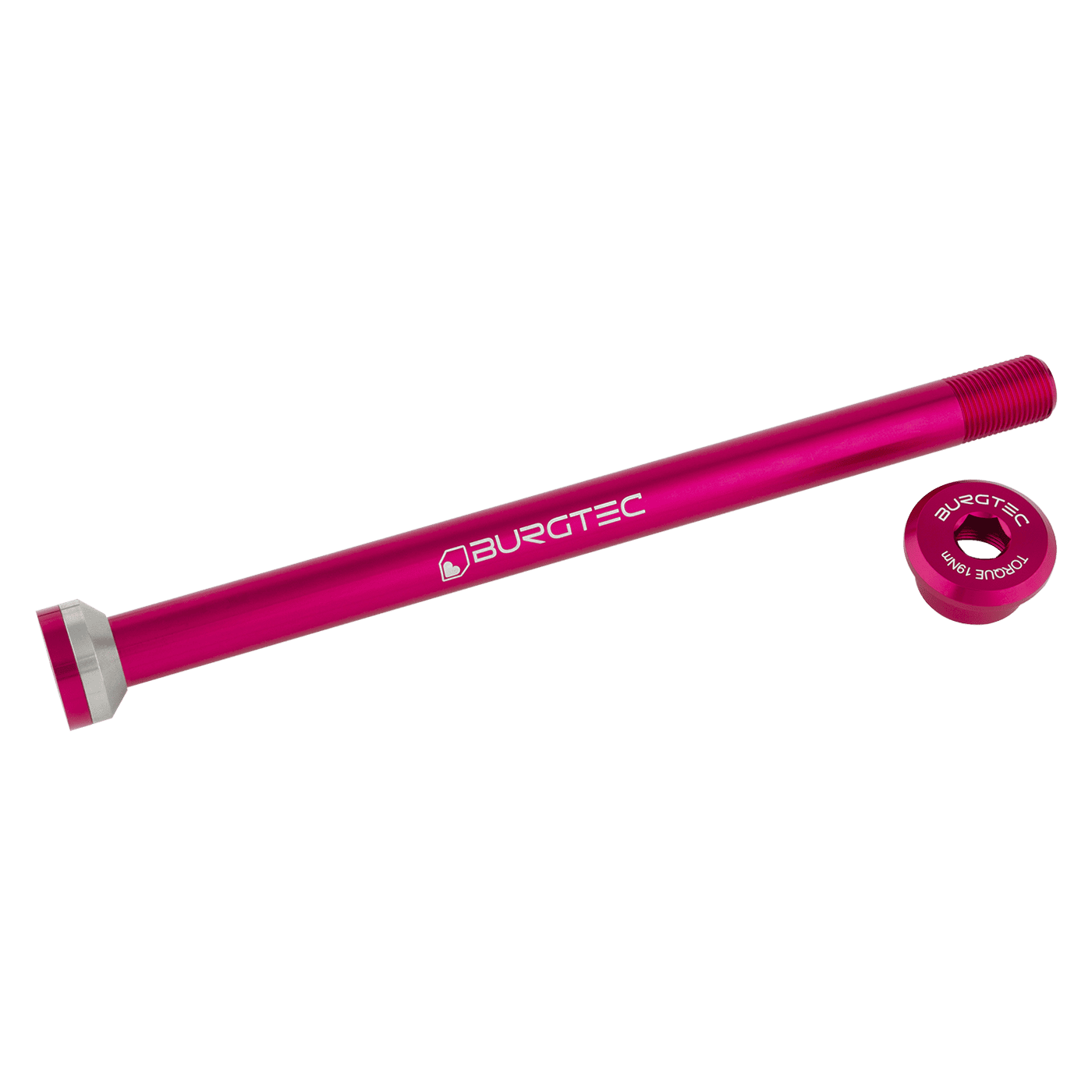 BURGTEC 171 mm achterwielas voor roze overgangsframes