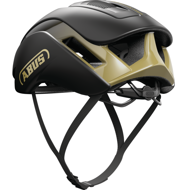 ABUS GAMECHANGER 2.0 Road Helm Zwart/Goud