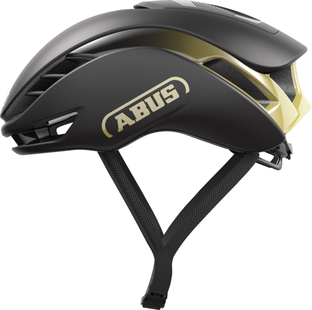 ABUS GAMECHANGER 2.0 Road Helm Zwart/Goud