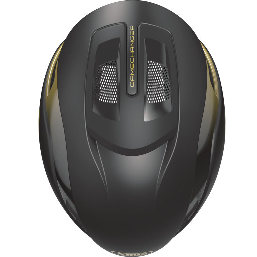 ABUS GAMECHANGER 2.0 Road Helm Zwart/Goud