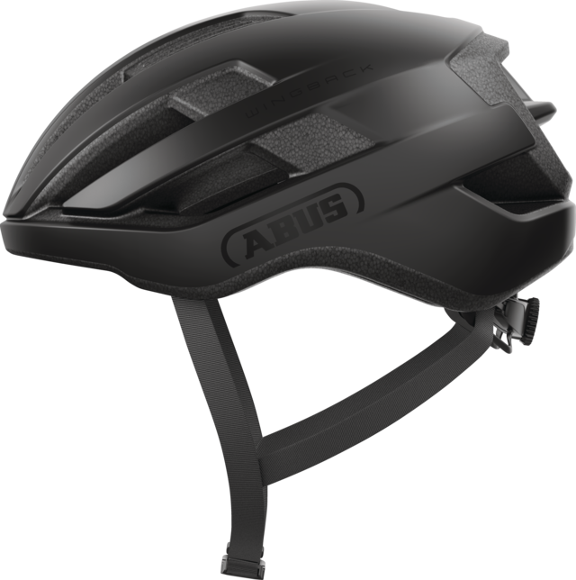 ABUS WINGBACK Road Helm Zwart Mat