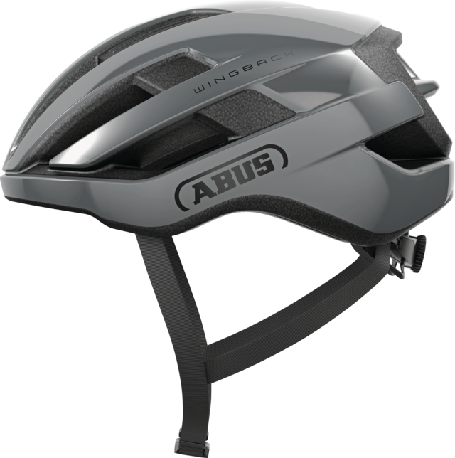 ABUS WINGBACK Road Helm Grijs