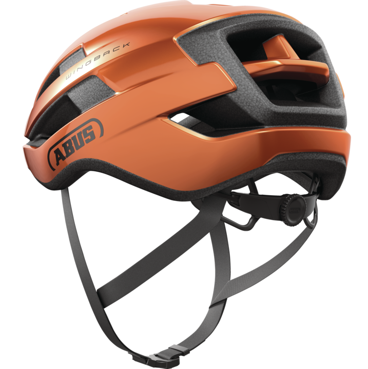 ABUS WINGBACK Road Helm Oranje