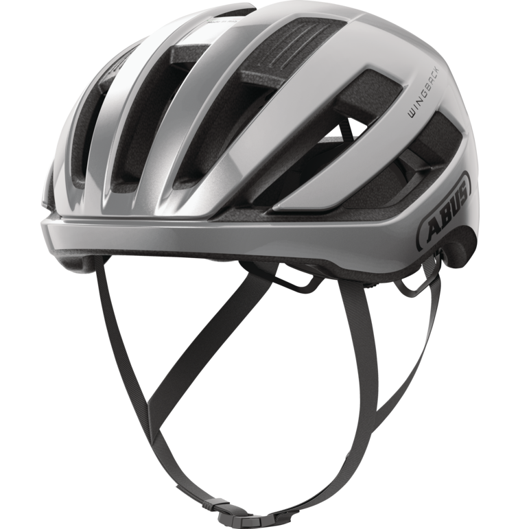 ABUS WINGBACK Road Helm Zilver