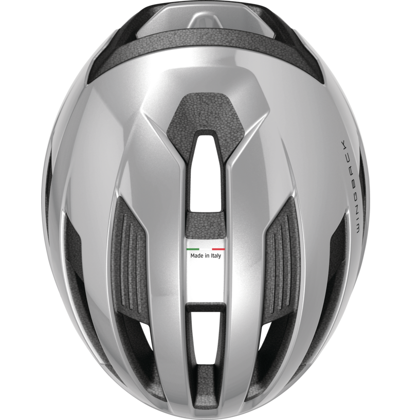 ABUS WINGBACK Road Helm Zilver