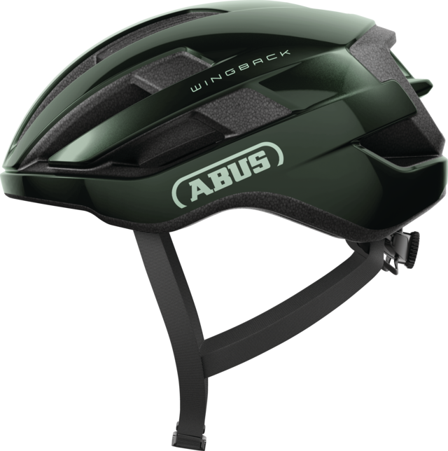 ABUS WINGBACK Road Helm Groen