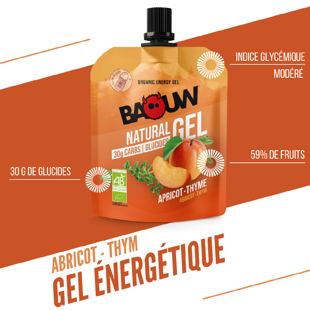 BAOUW Biologische Abrikoos-Thyme Energerende Gel (85g)