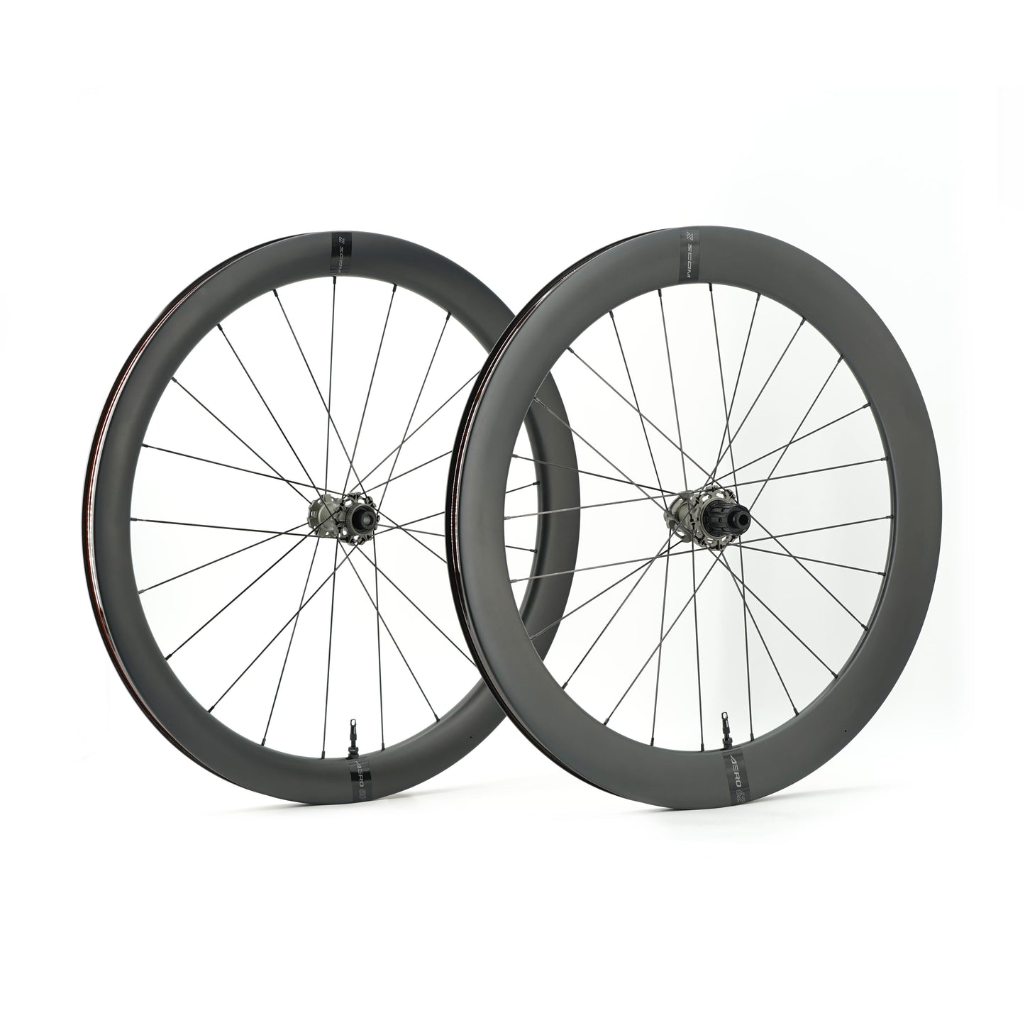 Paar SCOM AERO 50-62 Tubeless wielen (Center Lock)