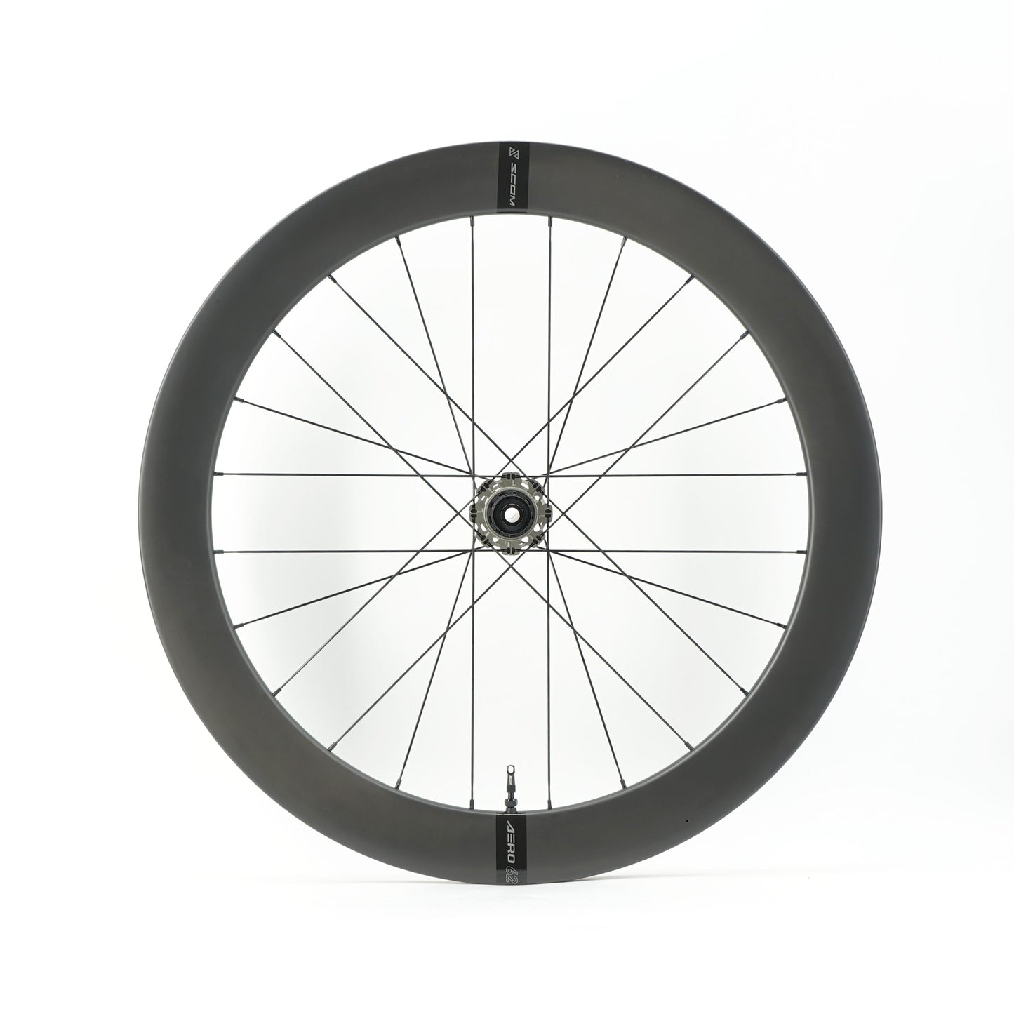 Paar SCOM AERO 50-62 Tubeless wielen (Center Lock)