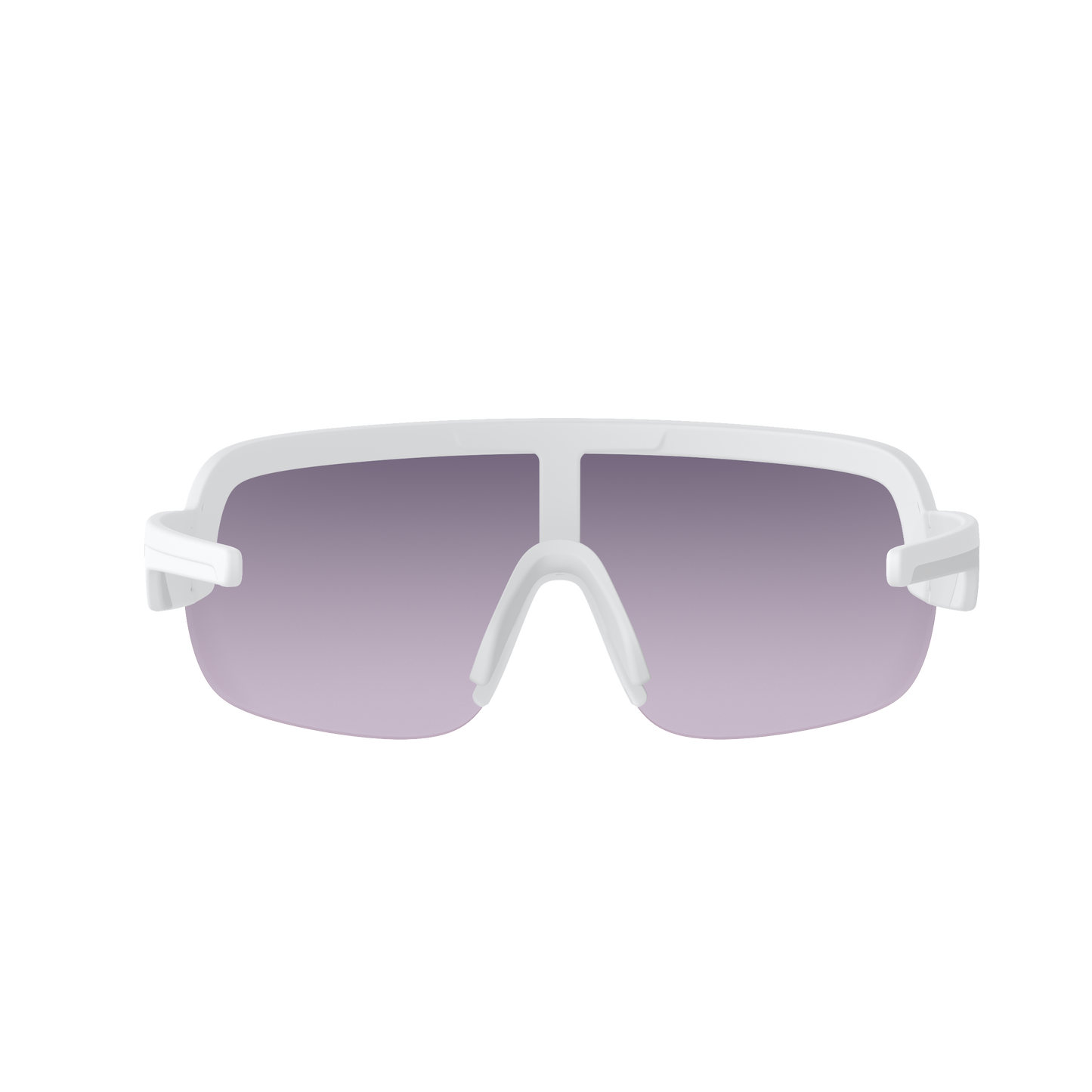 POC AIM Bril Wit Helderheid Weglens Zonnig Zilver