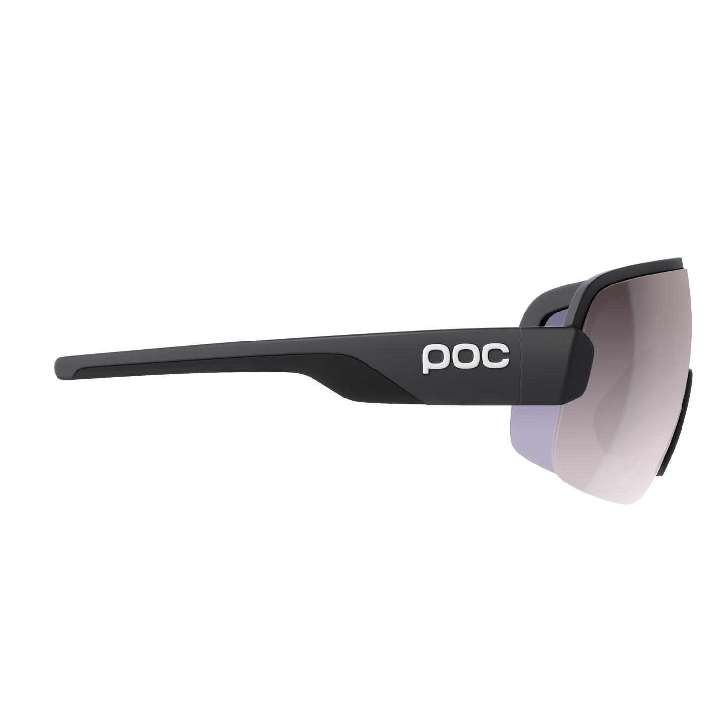 POC AIM Bril Zwart Helderheid Weglens Zonnig Zilver