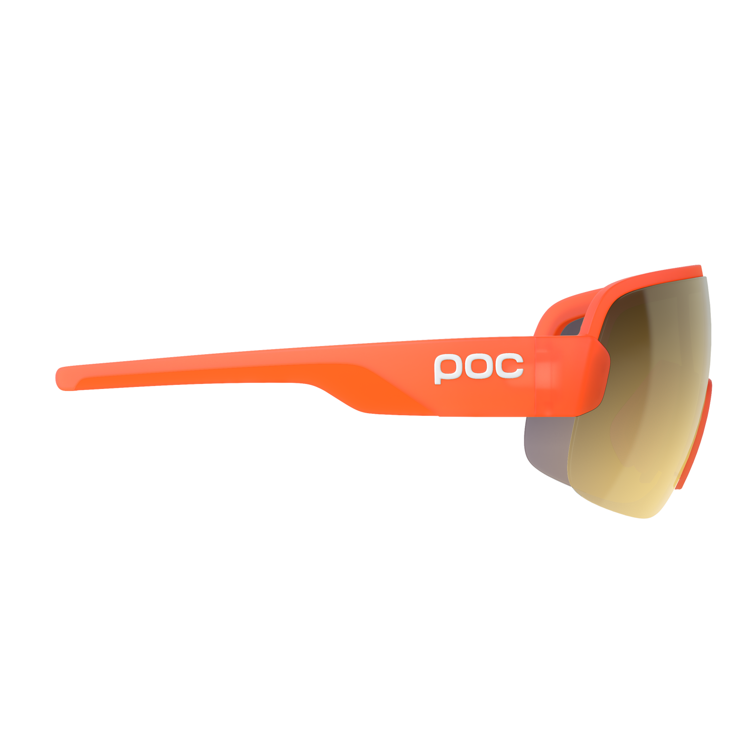 POC AIM Doorschijnende Fluorescerende Oranje Helderheid Weg Deels Zonnige Gouden Bril