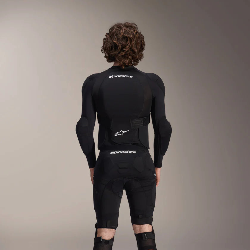 ALPINESTARS A-IMPACT PLASMA Lange Mouw Zwart/Wit Beschermingsvest