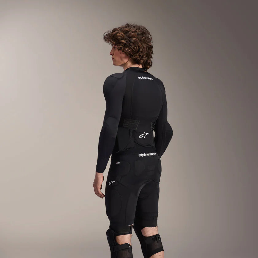 ALPINESTARS A-IMPACT PLASMA Lange Mouw Zwart/Wit Beschermingsvest