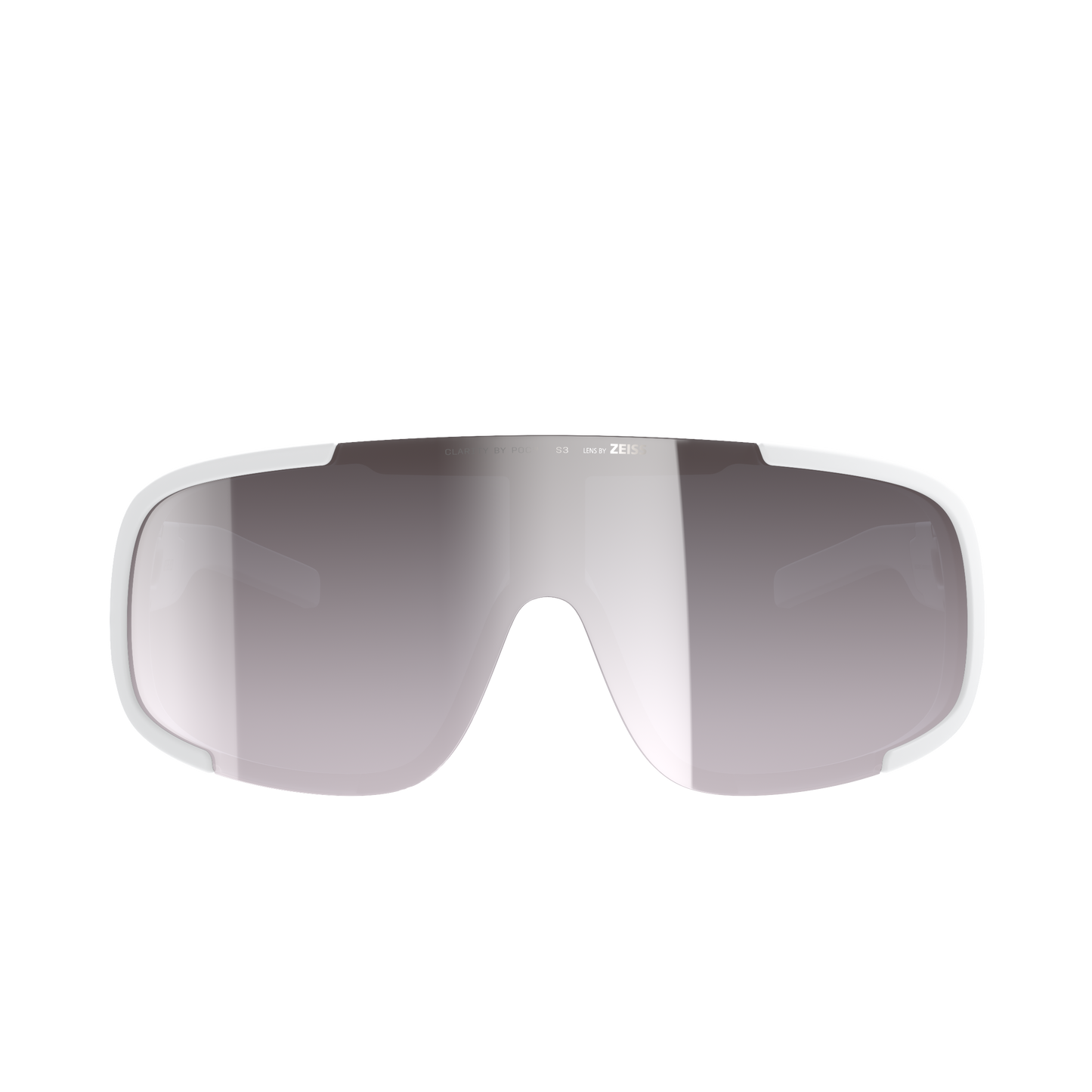 POC ASPIRE MID Bril White Clarity Road Sunny Silver Lens