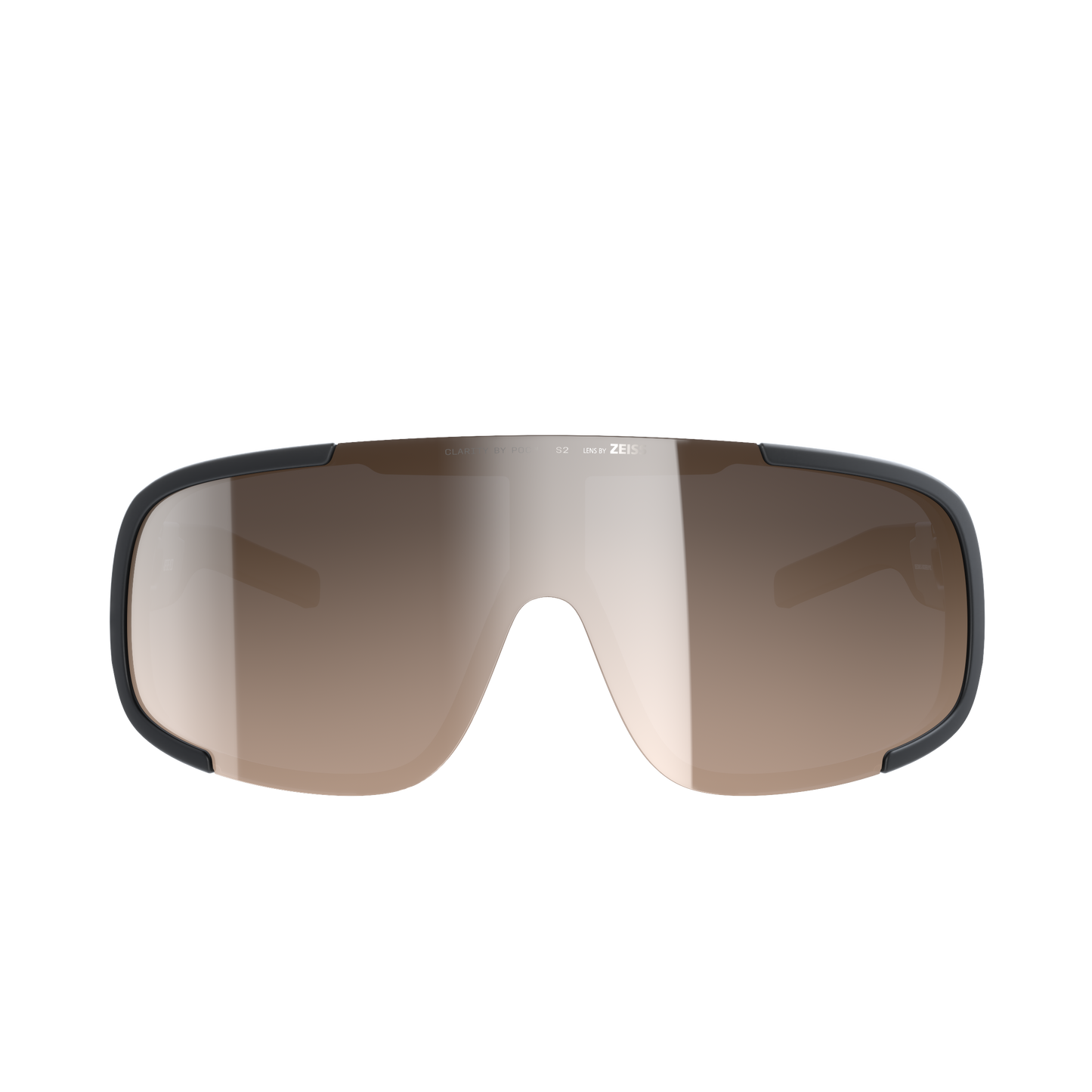 POC ASPIRE MID Bril Zwart Helderheid Trail Deels Zonnig Zilver Lens