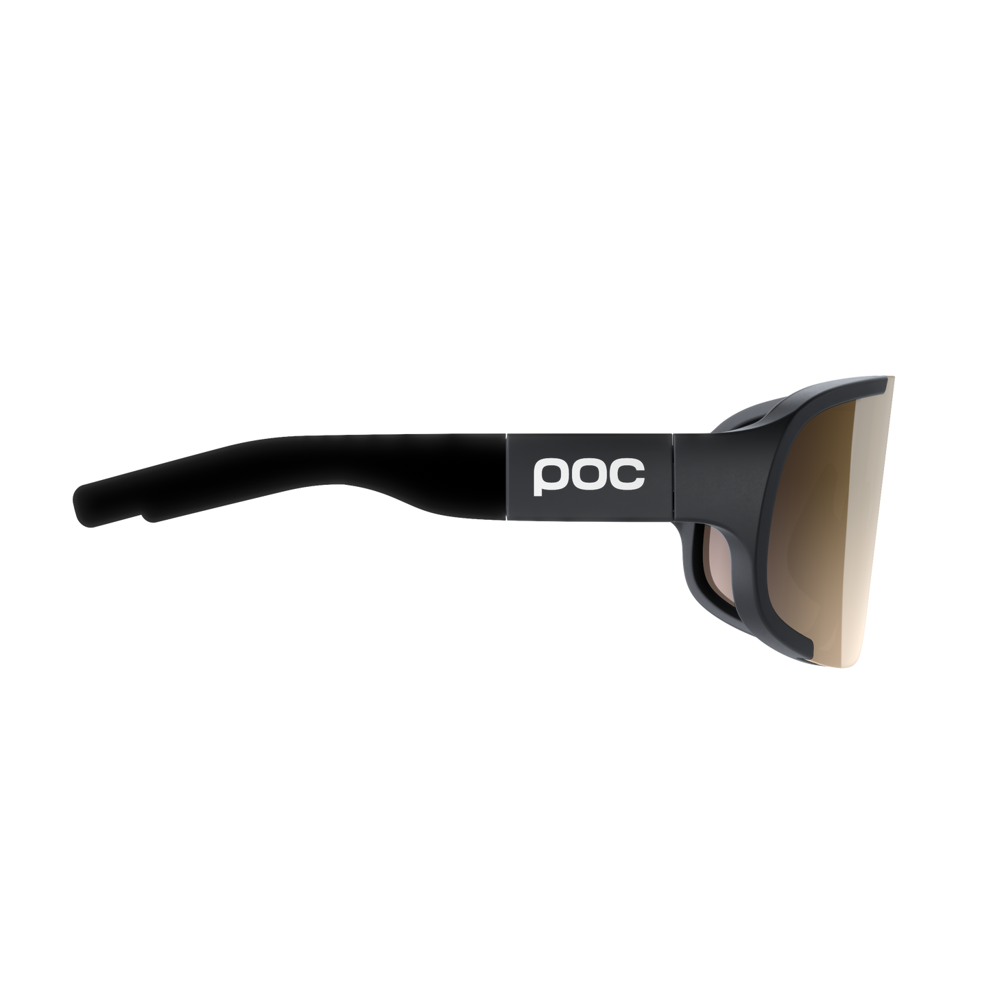 POC ASPIRE MID Bril Zwart Helderheid Trail Deels Zonnig Zilver Lens