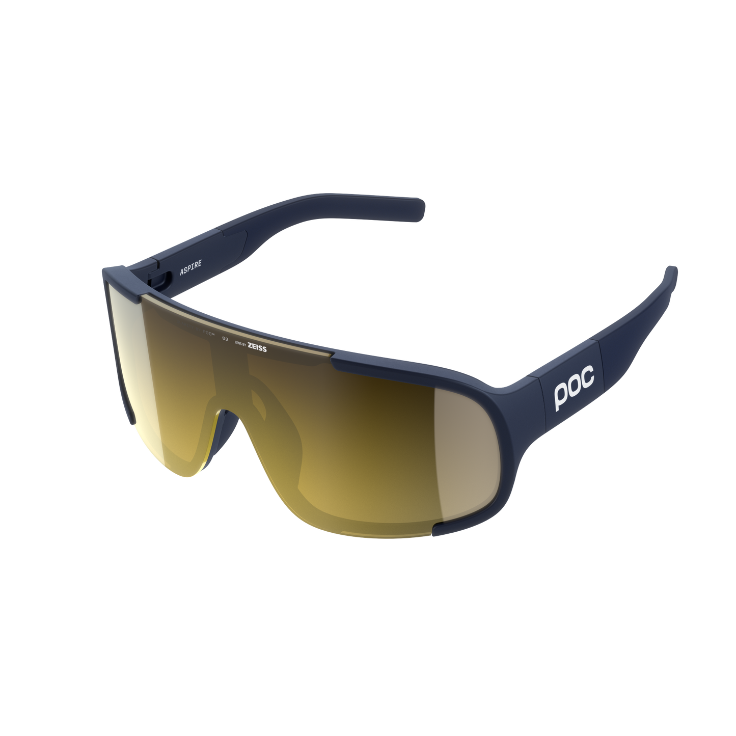 POC ASPIRE WF Marine Bril Helderheid Weg Deels Zonnig Goud Lens