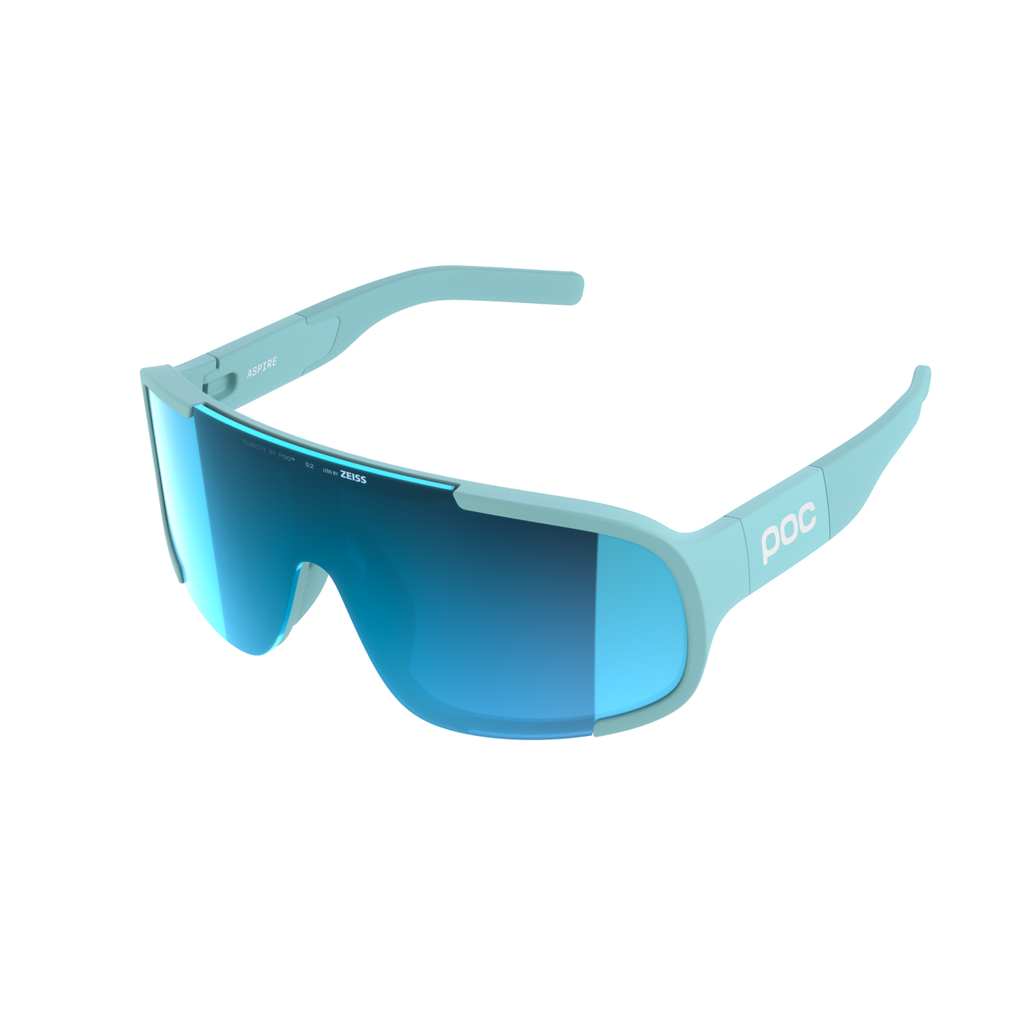POC ASPIRE WF Indicolite Blue Bril Clarity Universal Zonnig Turquoise Brilglas