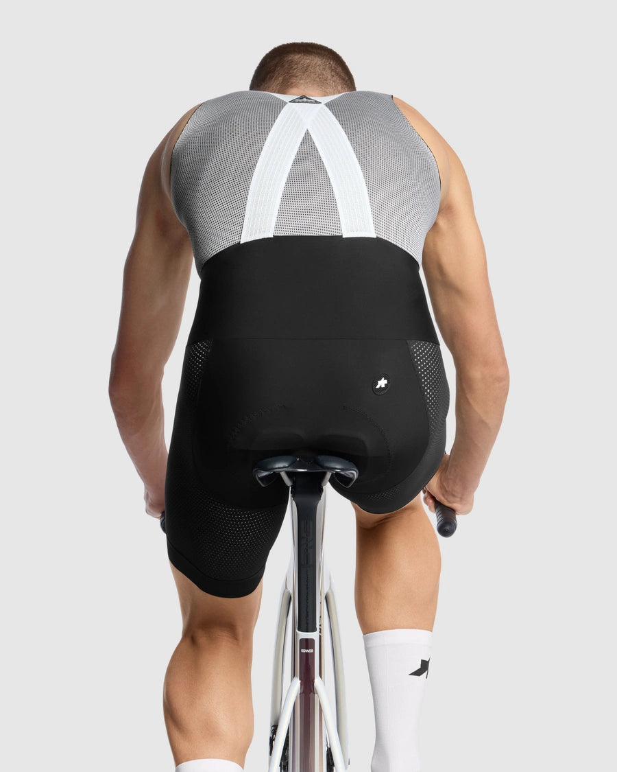 Korte Bretelsbroek ASSOS MILLE GT INDOOR S11 Zwart
