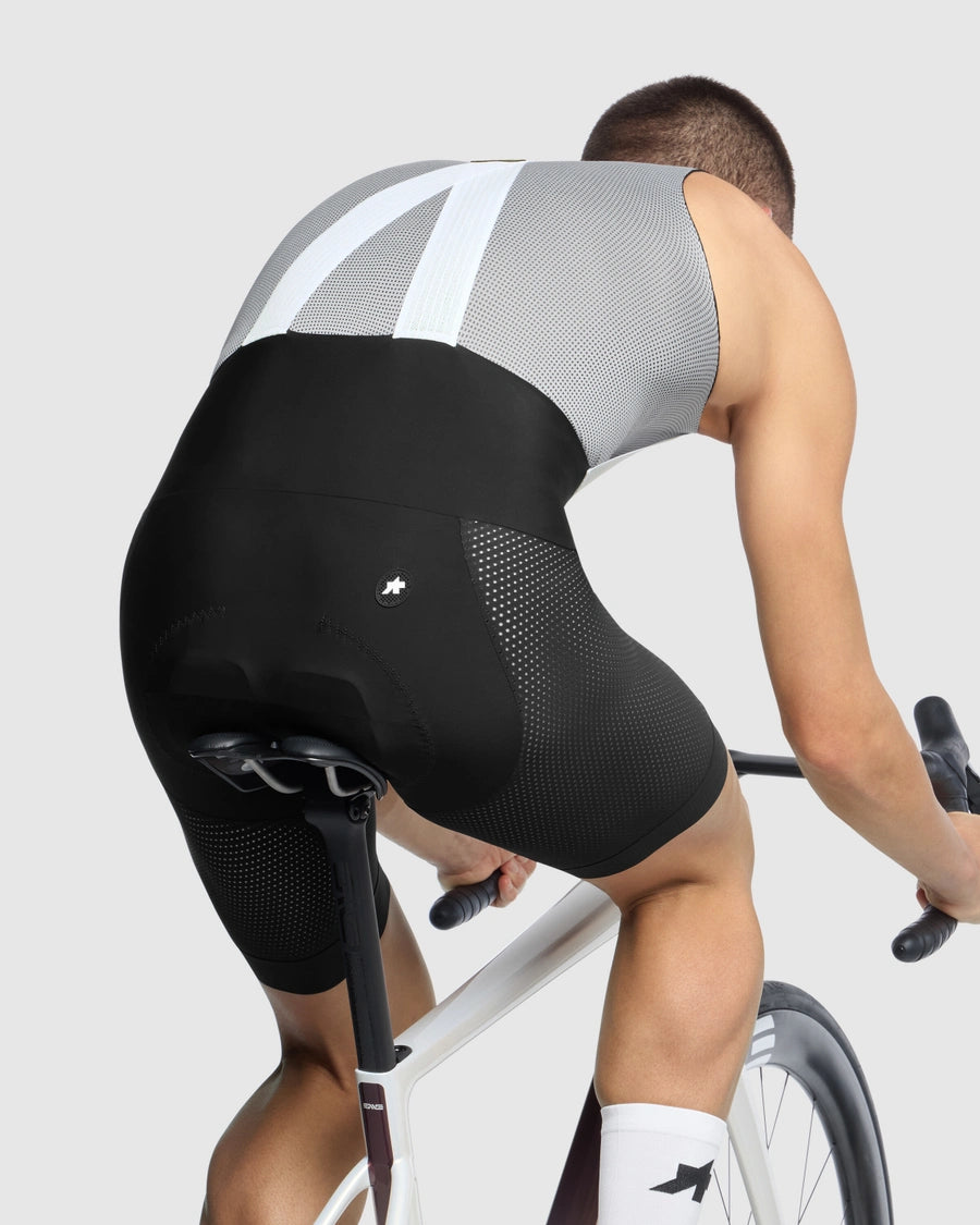 Korte Bretelsbroek ASSOS MILLE GT INDOOR S11 Zwart
