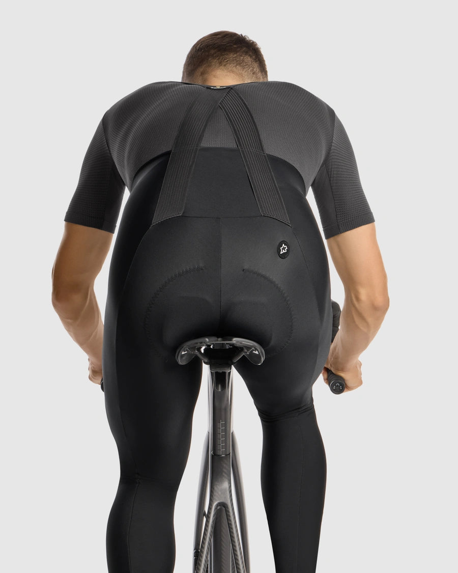 Lange bretelsbroek ASSOS MILLE GT SPRING FALL S11 Zwart