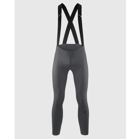 ASSOS MILLE GT SPRING FALL S11 lange fietsbroek met bretels grijs