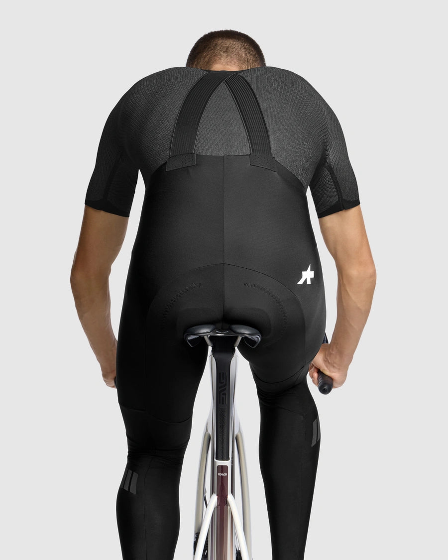 ASSOS EQUIPE RS SPRING FALL S11 EVO lange broek met bretels Zwart
