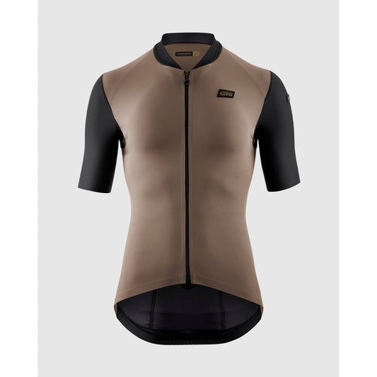 ASSOS EQUIPE RS S11 Korte Mouw Trui Zwart Beige