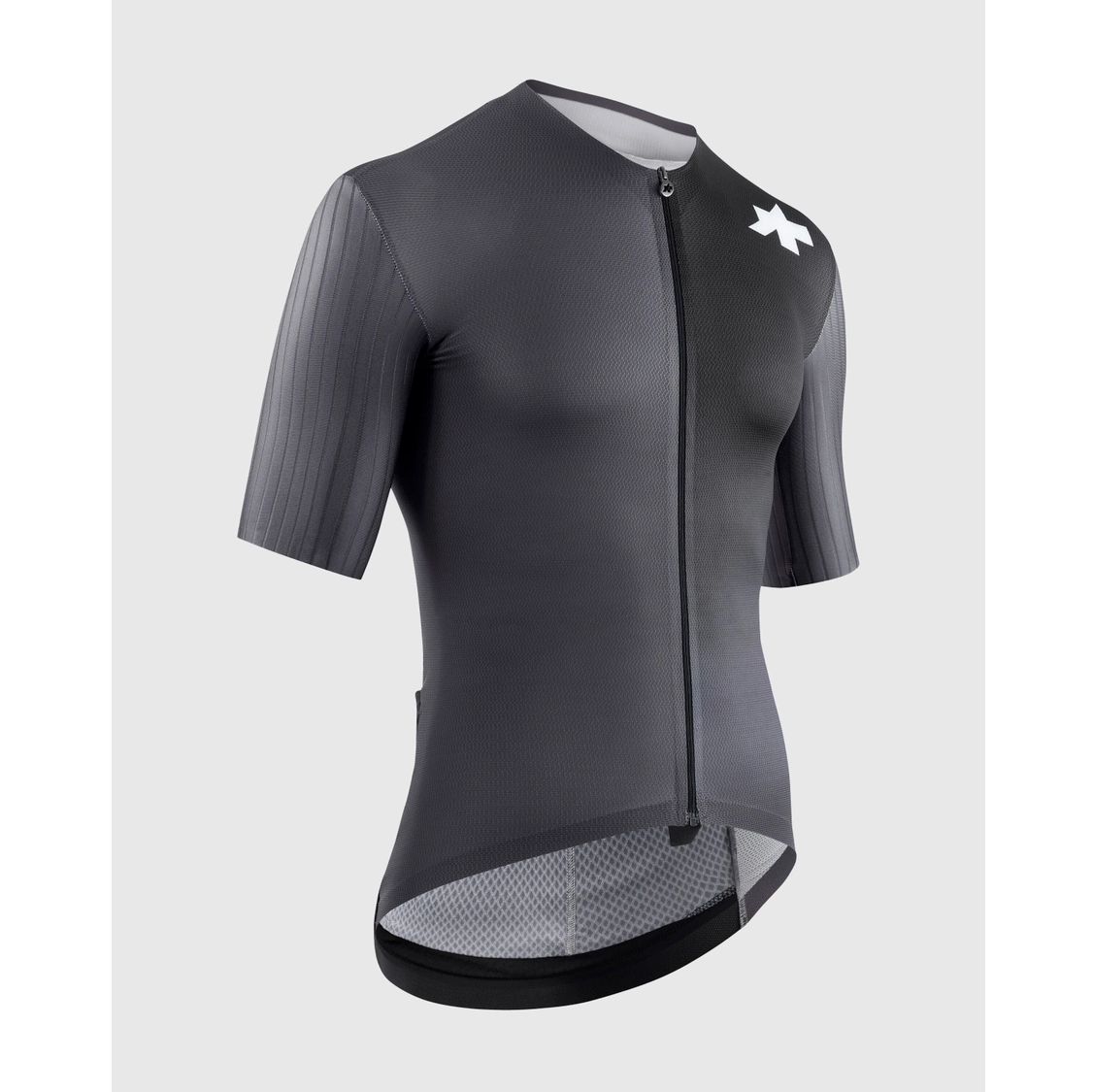 ASSOS EQUIPE RS S11 Korte Mouw Trui Grijs