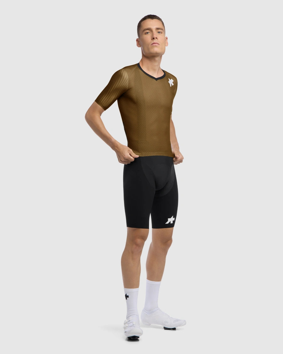 ASSOS EQUIPE RSR S11 Korte Mouw Jersey Khaki