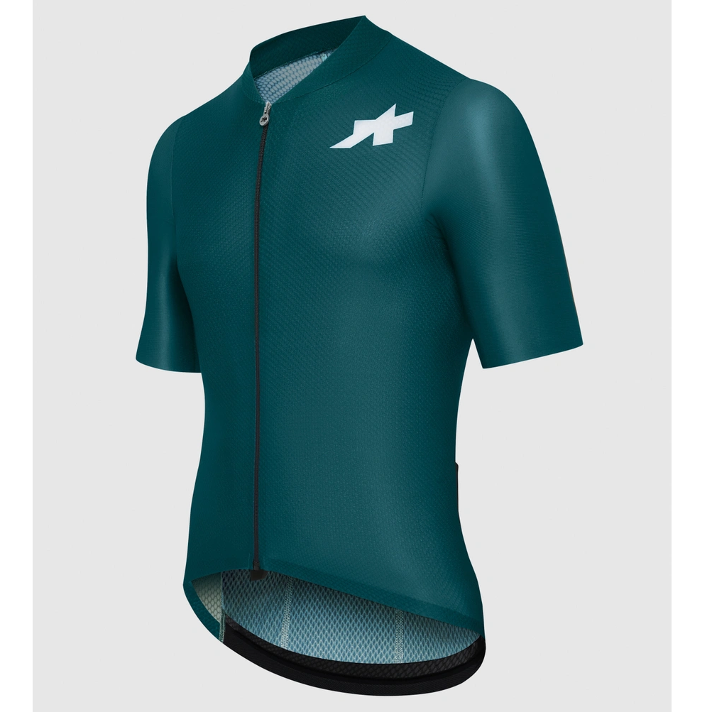 ASSOS MILLE GT JERSEY S11 EVO Trui met korte mouwen Diep petrol