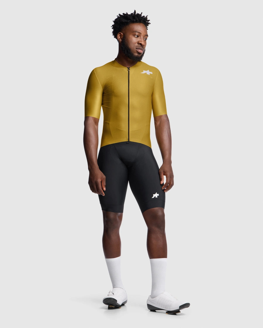 ASSOS MILLE GT JERSEY S11 EVO Trui met korte mouwen, goudgeel