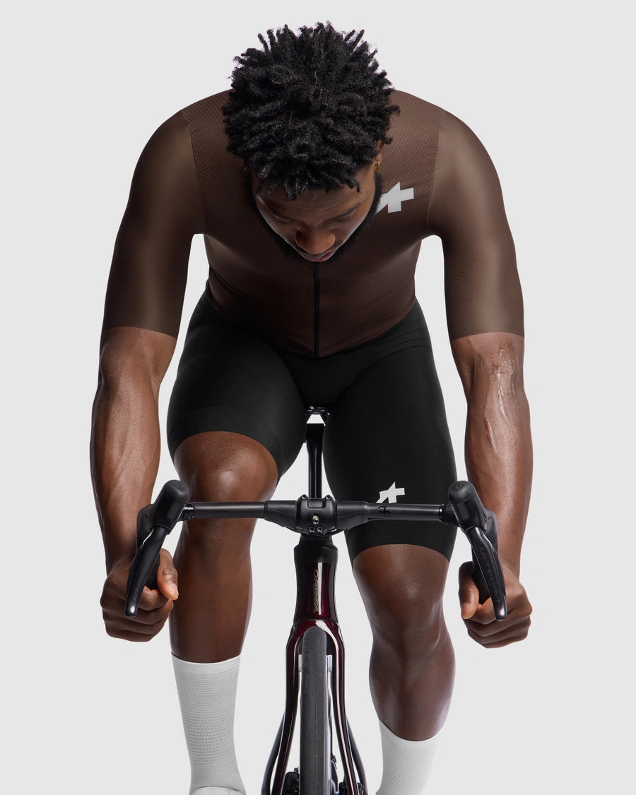 ASSOS MILLE GT S11 EVO Trui met korte mouwen Bruin