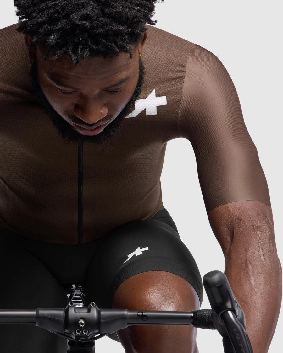 ASSOS MILLE GT S11 EVO Trui met korte mouwen Bruin