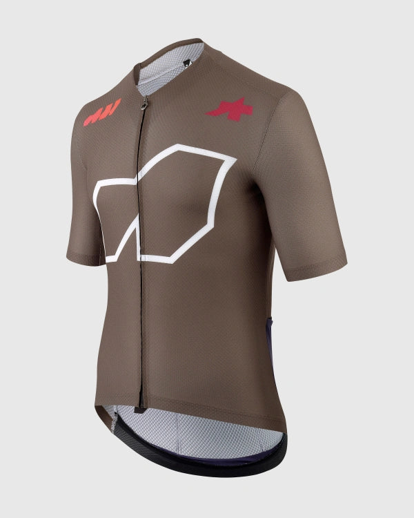 ASSOS EQUIPE R S11 Trui Wij zijn de A Korte Mouw Bruin