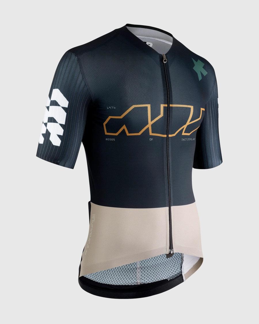 ASSOS EQUIPE RS S11 Iets te zeggen Trui met korte mouwen Blauw