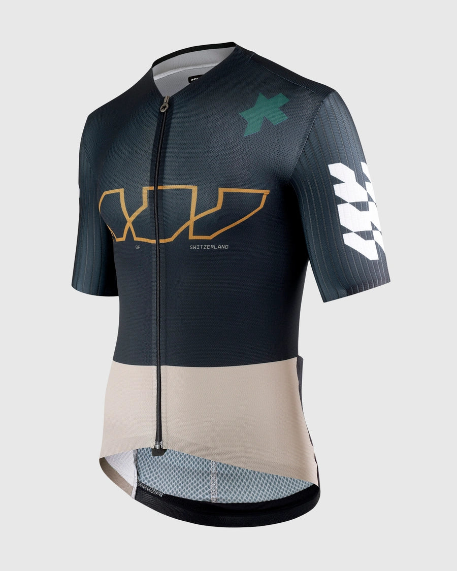 ASSOS EQUIPE RS S11 Iets te zeggen Trui met korte mouwen Blauw