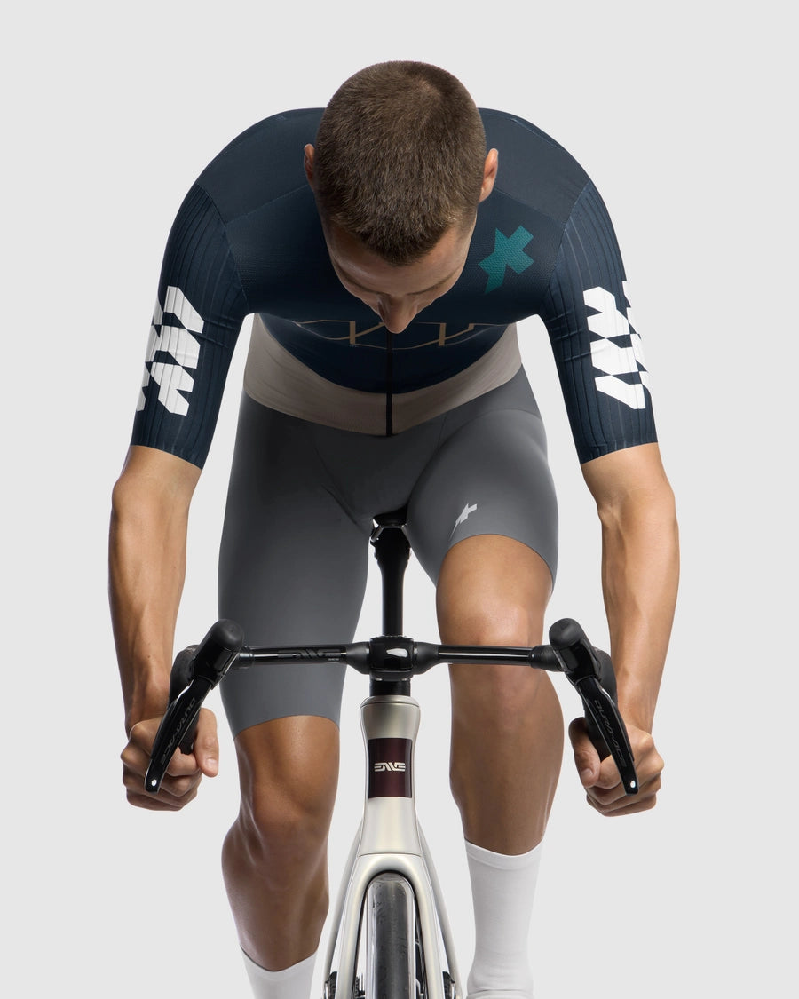 ASSOS EQUIPE RS S11 Iets te zeggen Trui met korte mouwen Blauw