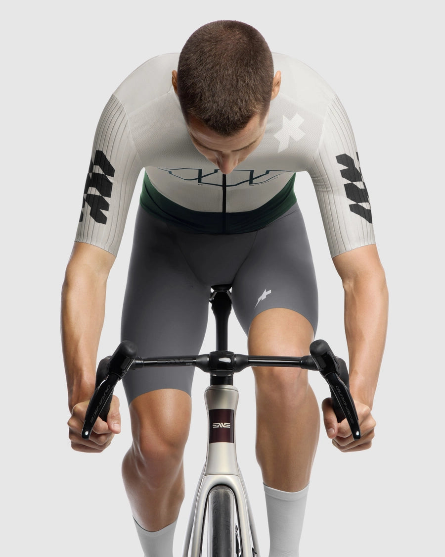 ASSOS EQUIPE RS S11 Iets te zeggen Trui met korte mouwen Wit