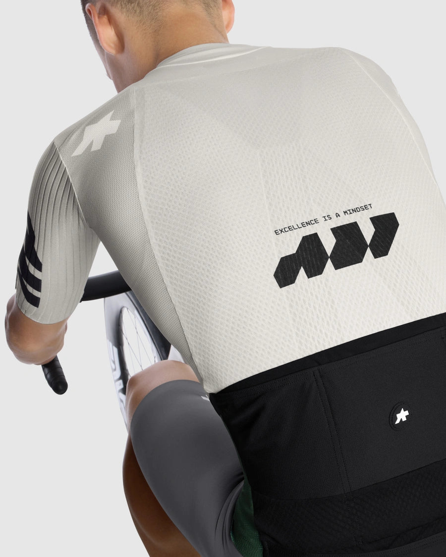 ASSOS EQUIPE RS S11 Iets te zeggen Trui met korte mouwen Wit