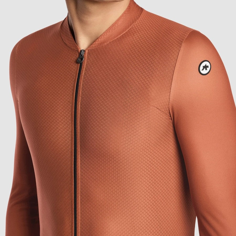 ASSOS MILLE GT lange mouwen S11 roestbruine trui