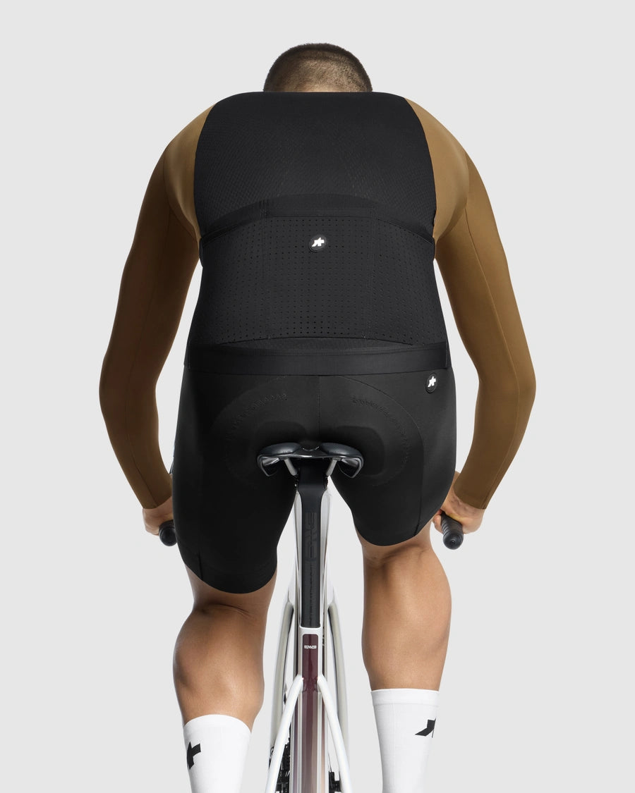 Fietsshirt ASSOS EQUIPE R SPRING FALL S11 Lange Mouwen Jupiter Gold