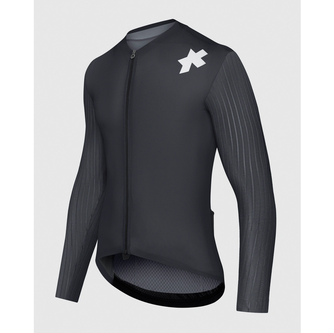 ASSOS EQUIPE RS S11 Lange Mouw Trui Zwart/Grijs