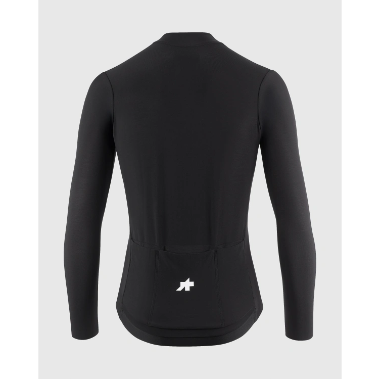 Fietsshirt ASSOS MILLE GT SPRING FALL S11 Lange Mouwen Zwart