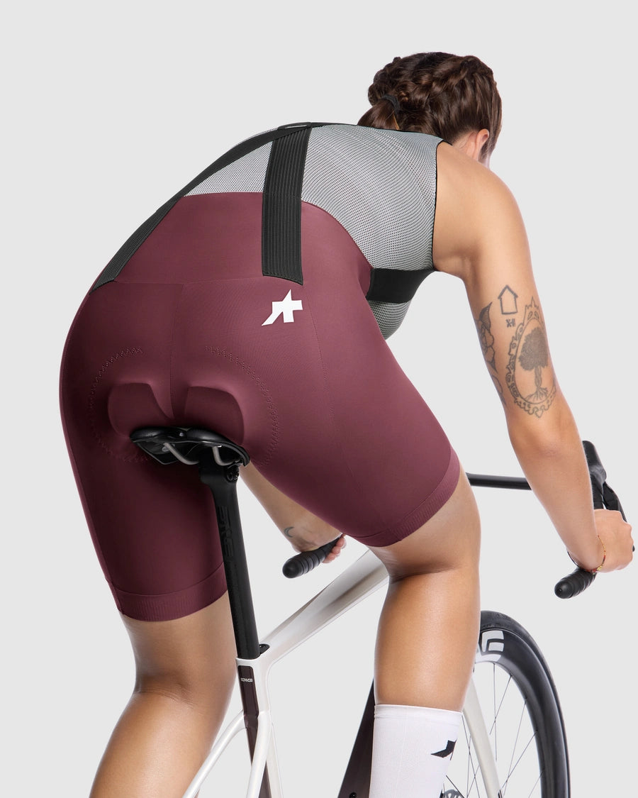 ASSOS UMA GT S11 Dames Slabbroek Bourgondisch Rood