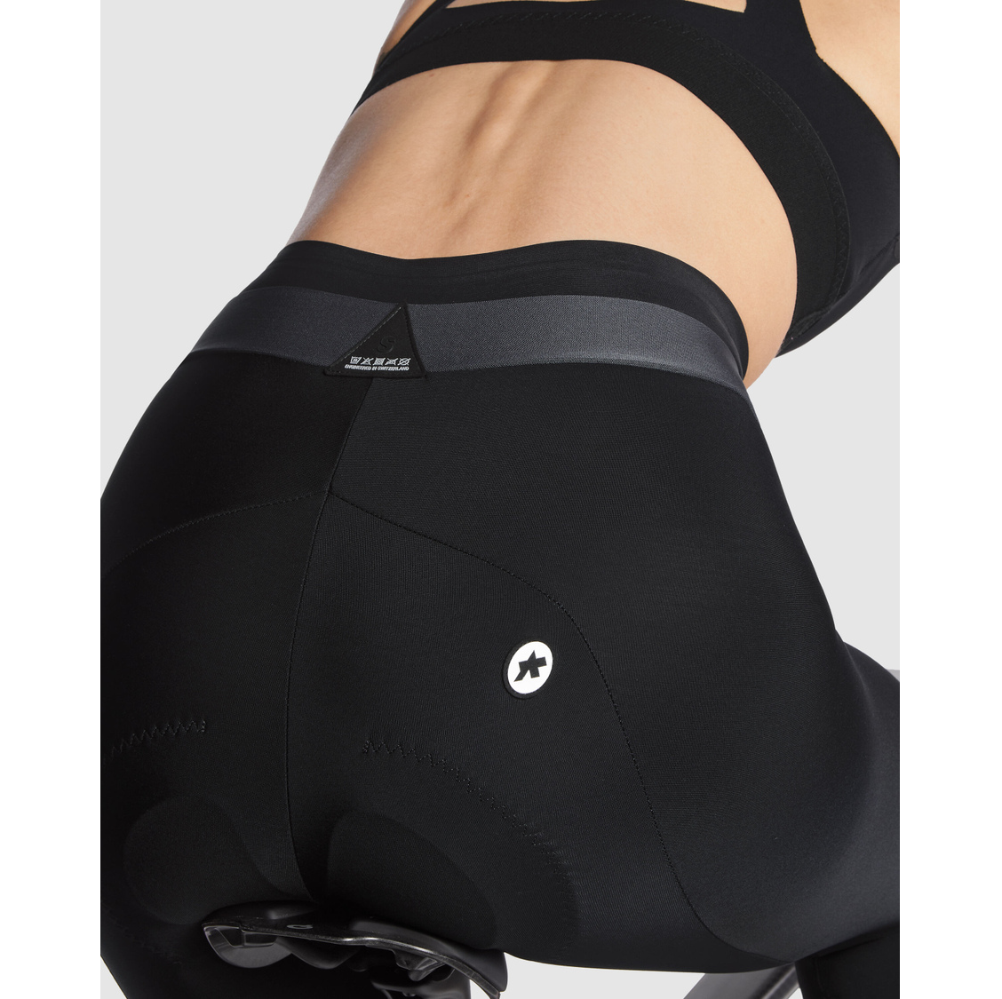 ASSOS UMA C2 Dames 3/4 Bibtights Zwart Serie
