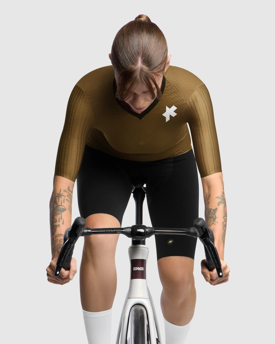 ASSOS DYORA RSV S11 Dames Trui met korte mouwen Jupiter Goud