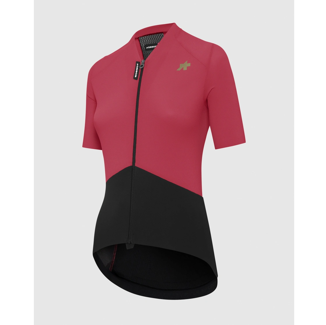ASSOS UMA GTV S11 Damestrui met korte mouwen Berry